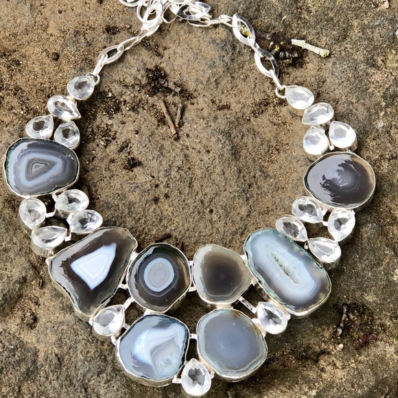 Robin's Nest Jewels Jewelry - ⚡SALE⚡Botswana Agate Necklace